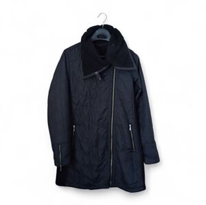 Prana Women's Quilted Puffer black Winter Coat